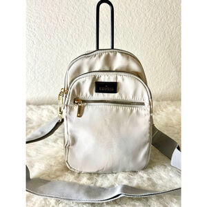 Kedzie Roundtrip Grey Convertible Sling / Crossbody Bag Purse